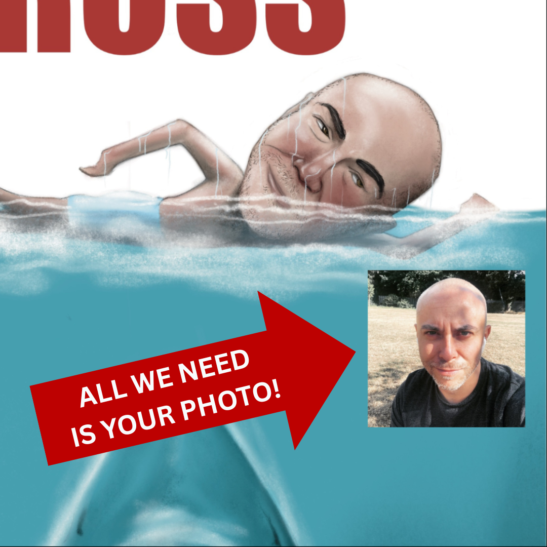 Personalised JAWS Poster Artwork