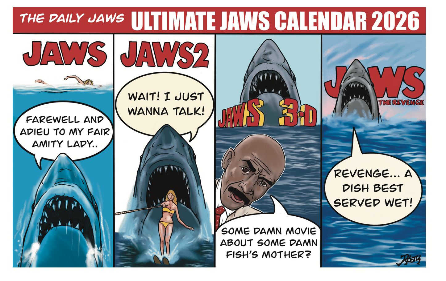 The Daily Jaws Ultimate JAWS Calendar 2026