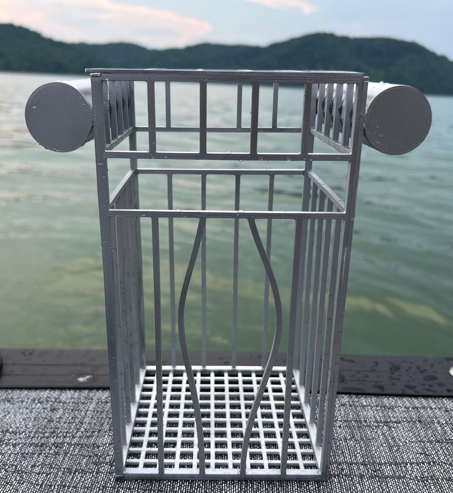 Hooper’s Anti-shark cage - shark damaged! (NECA scale)