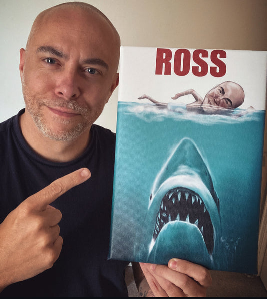 Personalised JAWS Poster Artwork