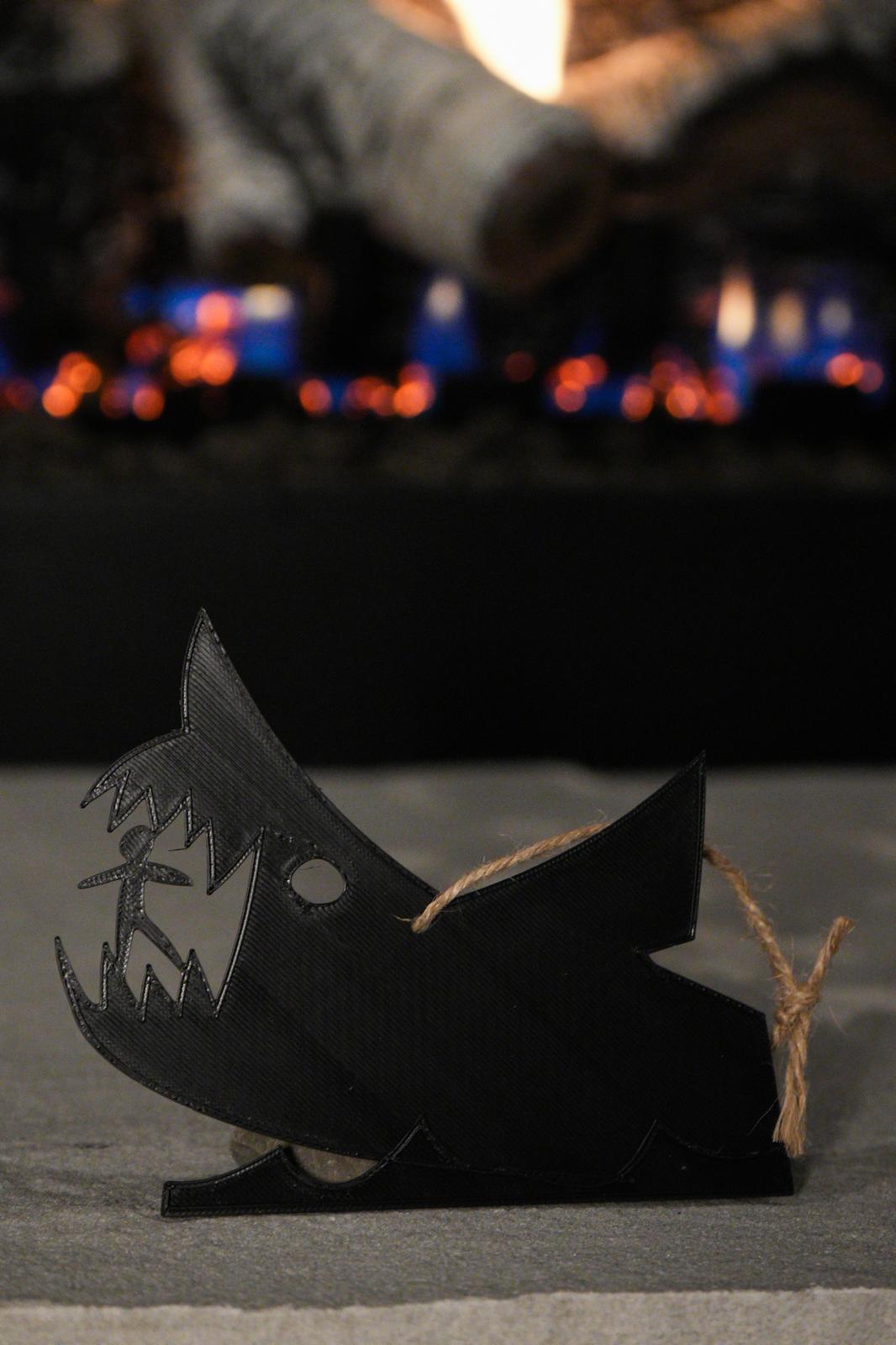 JAWS Inspired Christmas Ornaments